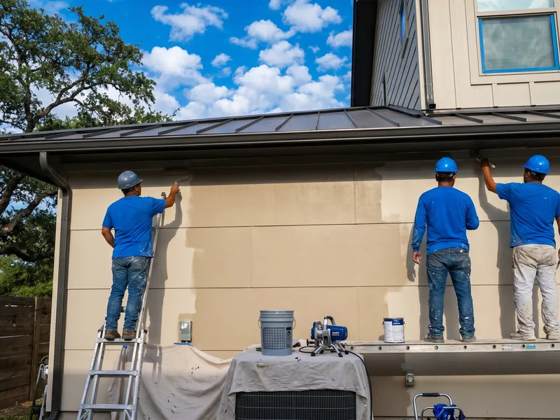 Texas Pride Painting LLC residential painting project